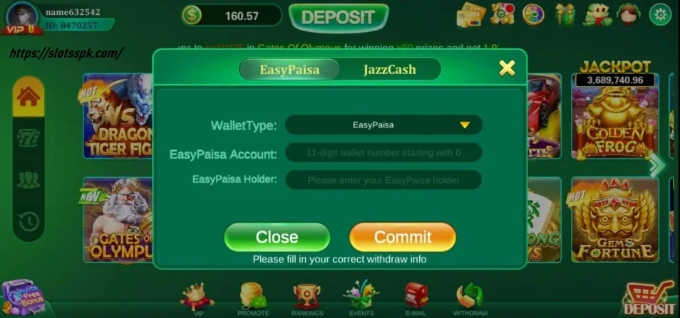 Slots PK Game