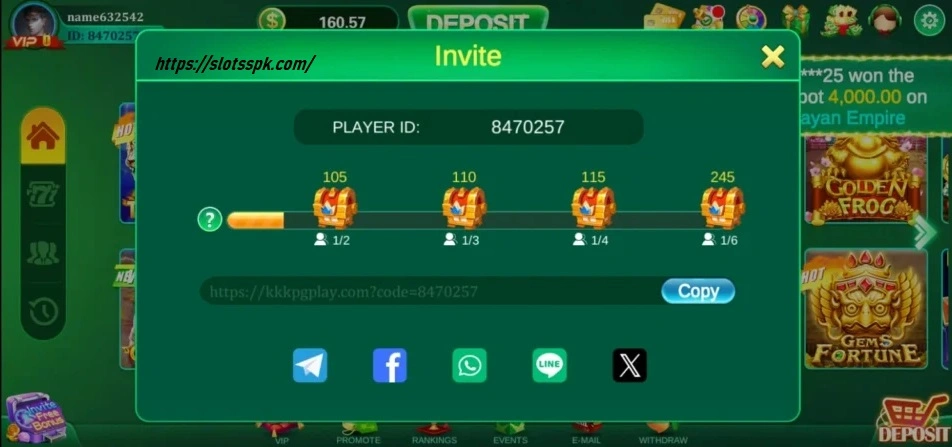 Slots PK Game